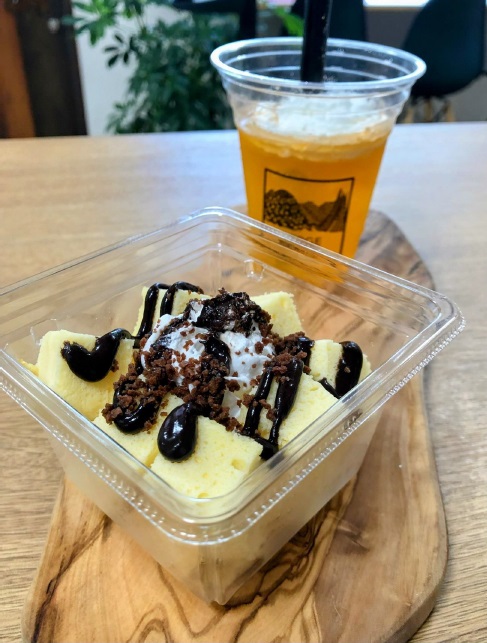 チーズスフレパフェ|チーズケーキのベルジェ